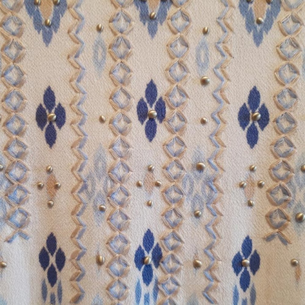 "Ruby Rd" peasant blouse. Size medium. - Picture 5 of 5